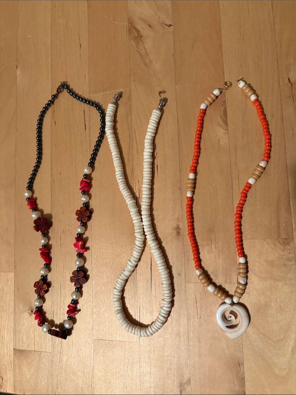 Authentic puka shell necklaces